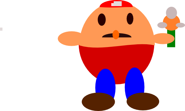 Egg Man Cartoon Clip Art - Clip Art (600x361)