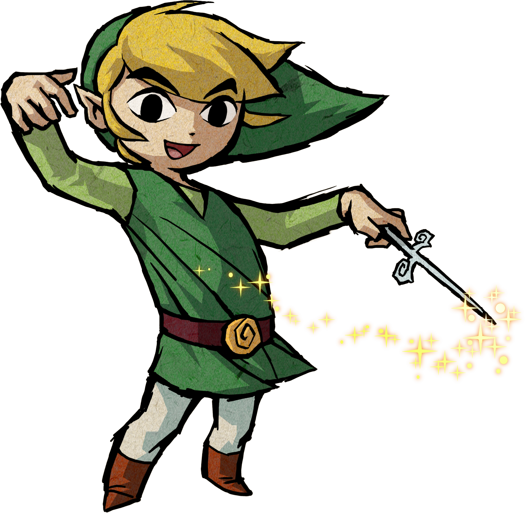 Photos Link - Wind Waker Toon Link (1768x1728)