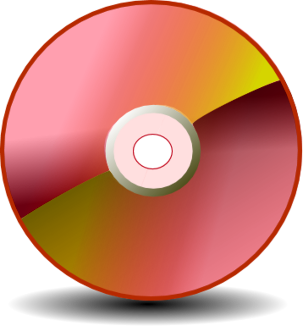 Computer Disk Clip Art - Compact Disc (600x645)