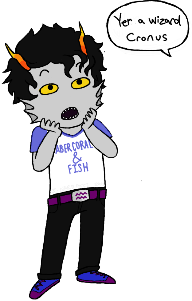 Yer A Wizard Cronus By Jennardacci On Clipart Library - Painting (625x979)