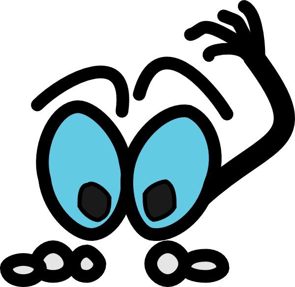 Figure Thinking Cyan Blue Clip Art - Thinking Clippart (600x585)