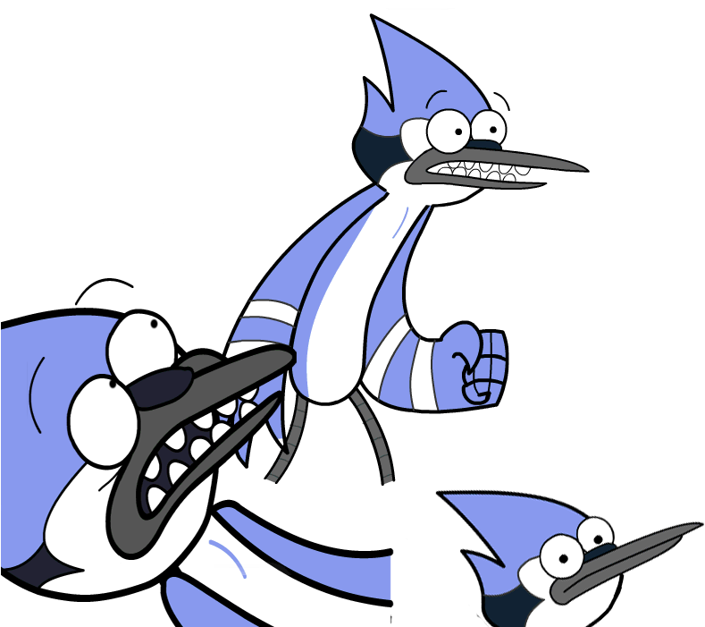 Free Talk Balloon, Download Free Clip Art, Free Clip - Mordecai Deviantart (800x700)