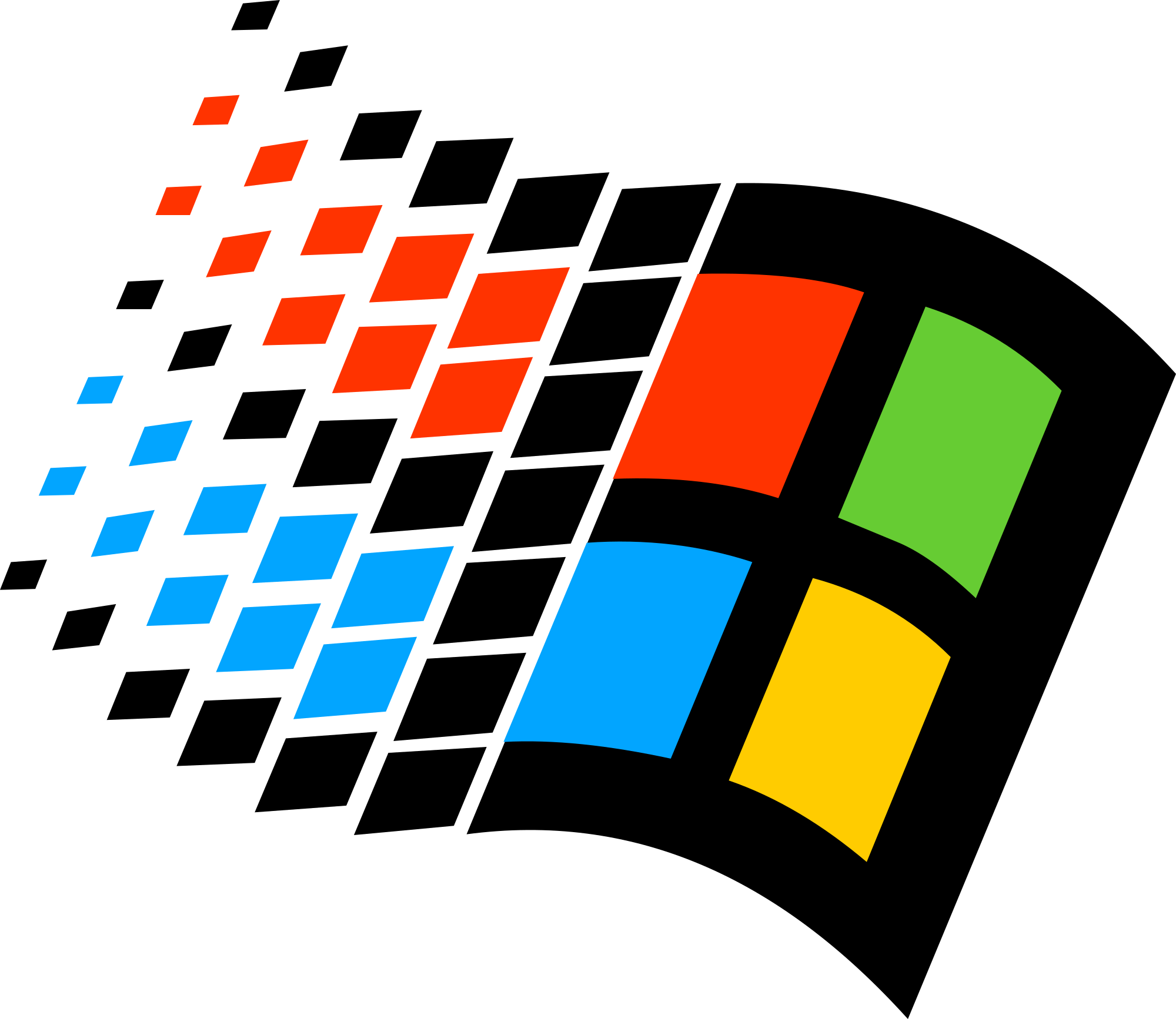 Windows 95 Logo (2000x1734)