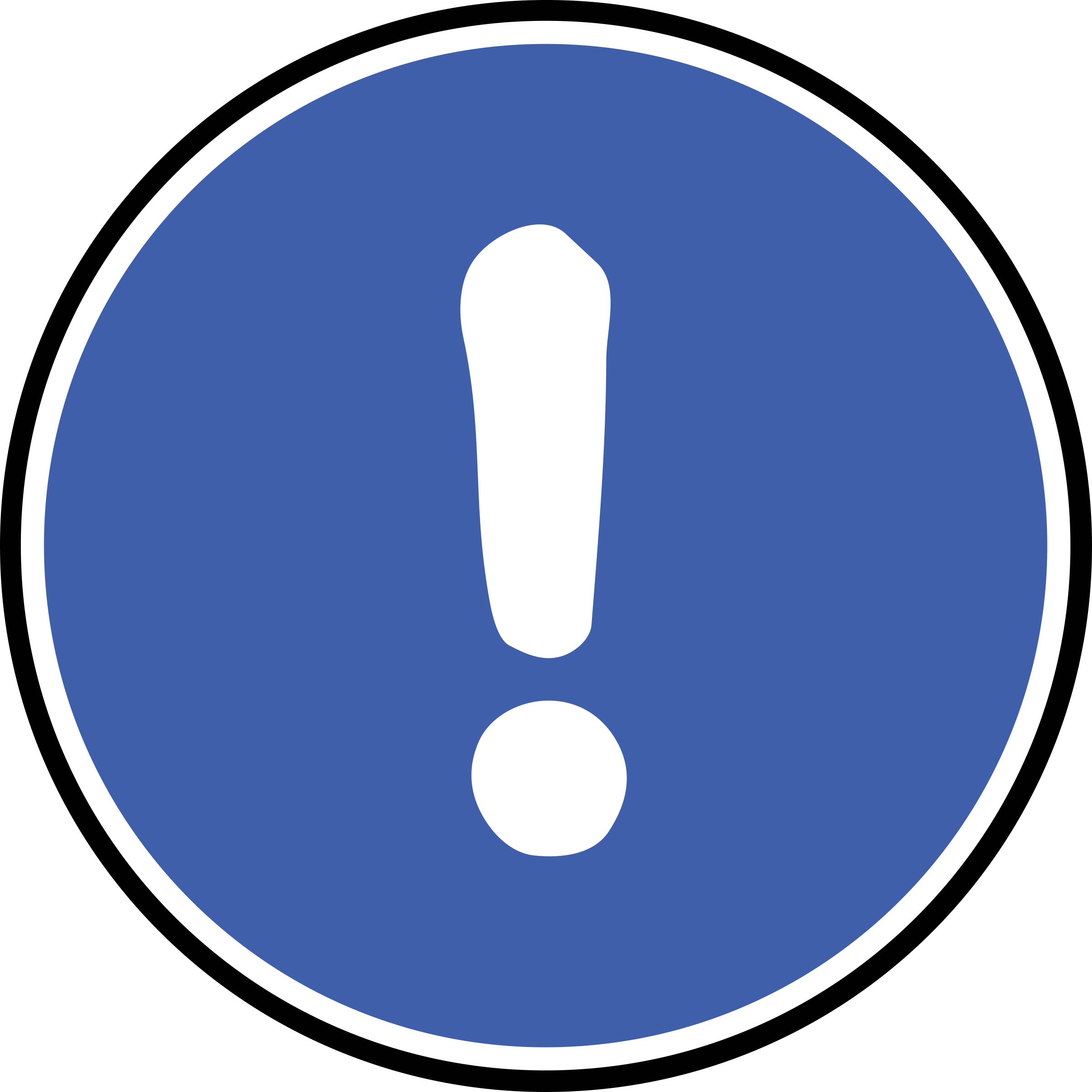 Exclamation - Clipart - Dấu Chấm Than Icon (2400x2400)