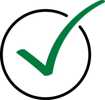 Haken Ok Check Symbol Ja Haken Haken Haken - Haken Bild (356x340)