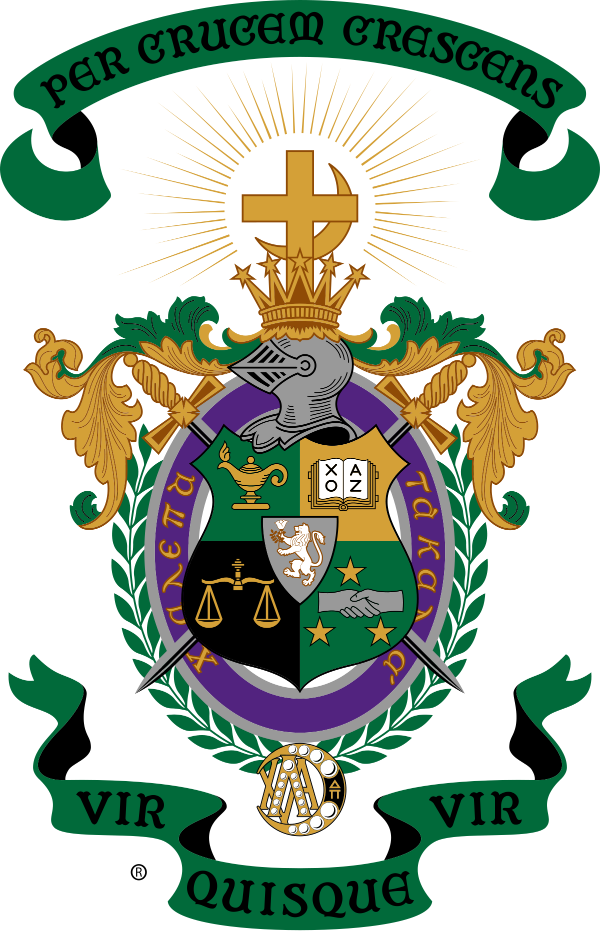 Lambda Chi Alpha Coat Of Arms (1867x1867)