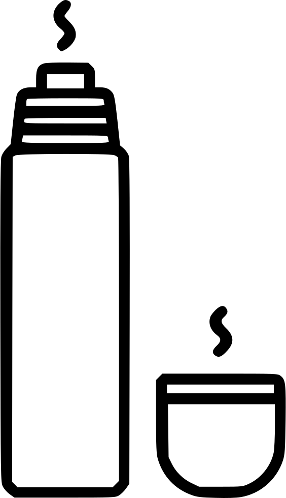 Png File - Dibujo De Un Termo (564x980)