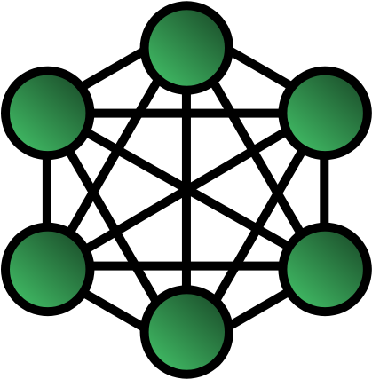 „fullmeshnetwork“ Von Myself Eigenes Werk - Mesh Network (527x510)