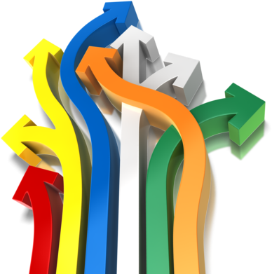 Many Ways To Go 400 Clr - Ways Clipart (400x400)