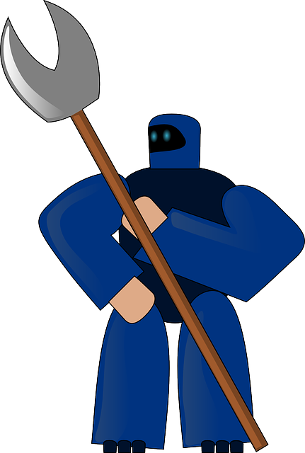 Axe Executioner, Hero, Knight, Battle Axe, Axe - Knight With Axe Clipart (431x640)