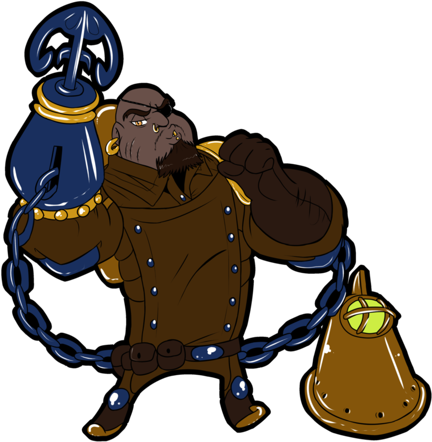 Treasure Knight Shovel Knight By Joki Art - Shovel Knight Treasure Knight (894x894)