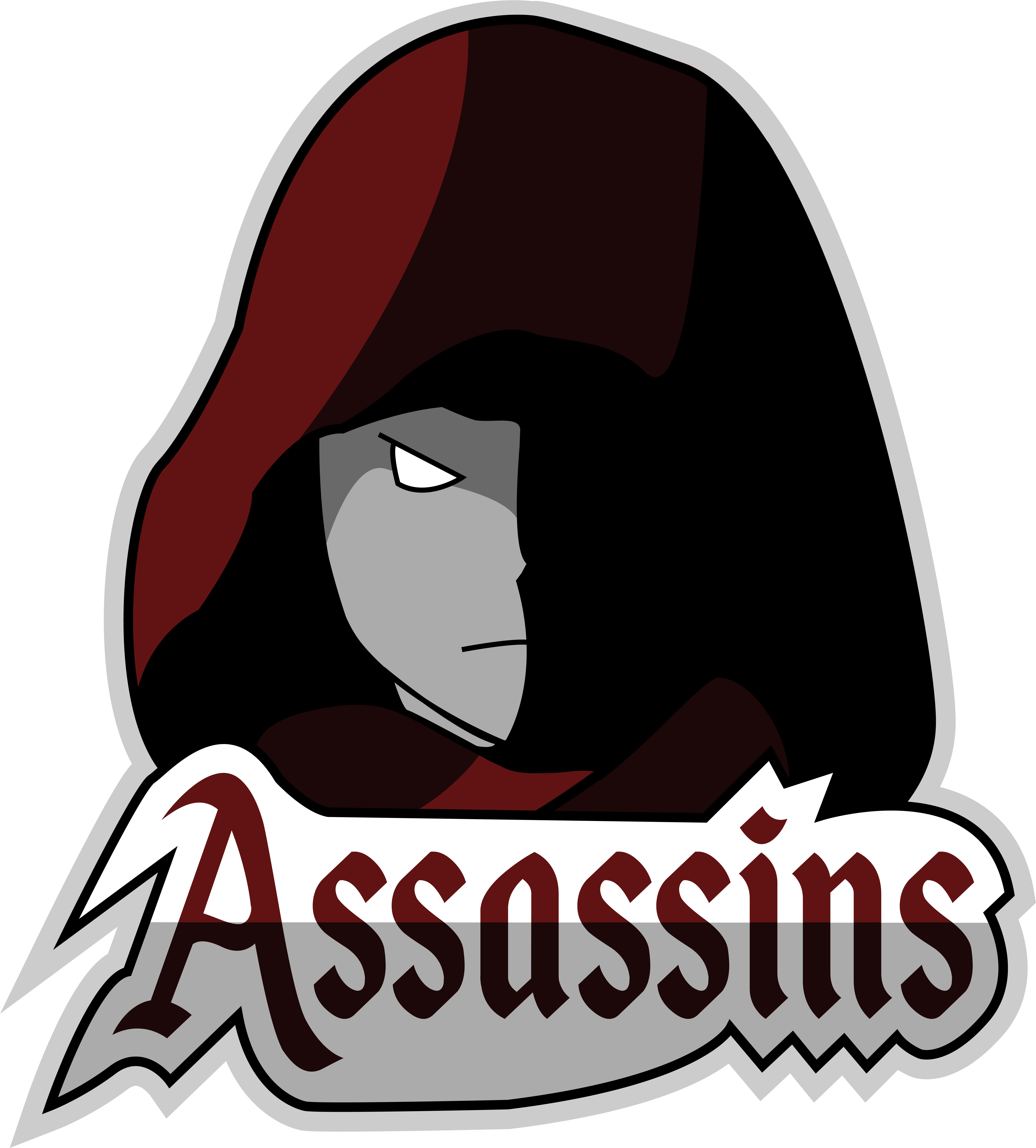 Assassins Mascot Logo - Assassins Mascot Logo (6789x7581)