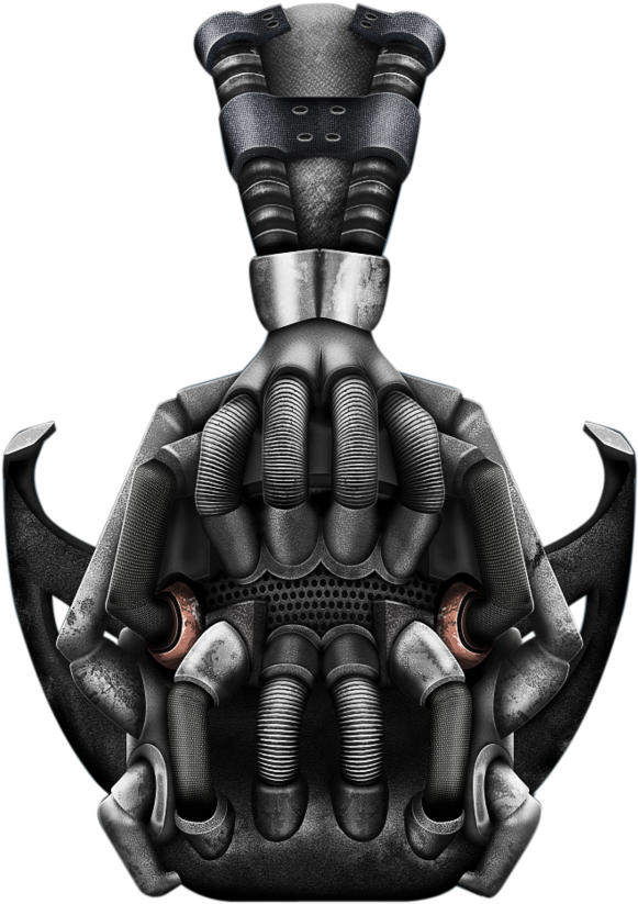 The Dark Knight Rises - Dark Knight Rises Bane Mask (896x892)