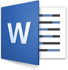 Word 2016 - Mac - Microsoft Word 2016 Logo (580x363)