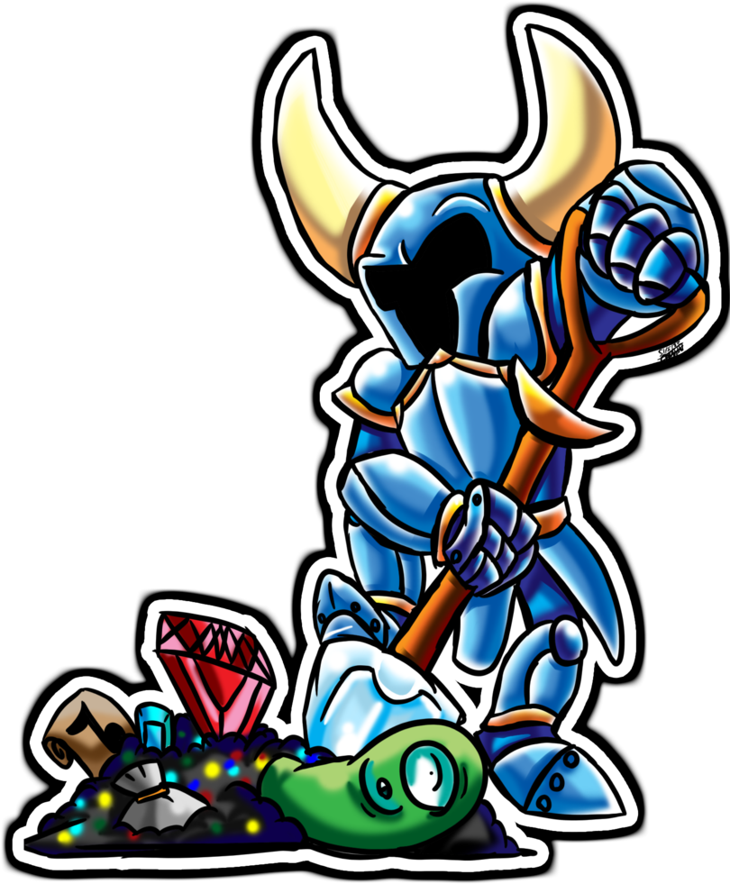 Shovel Knight By Heroart110 - Shovel Knight Fan Knights (809x988)