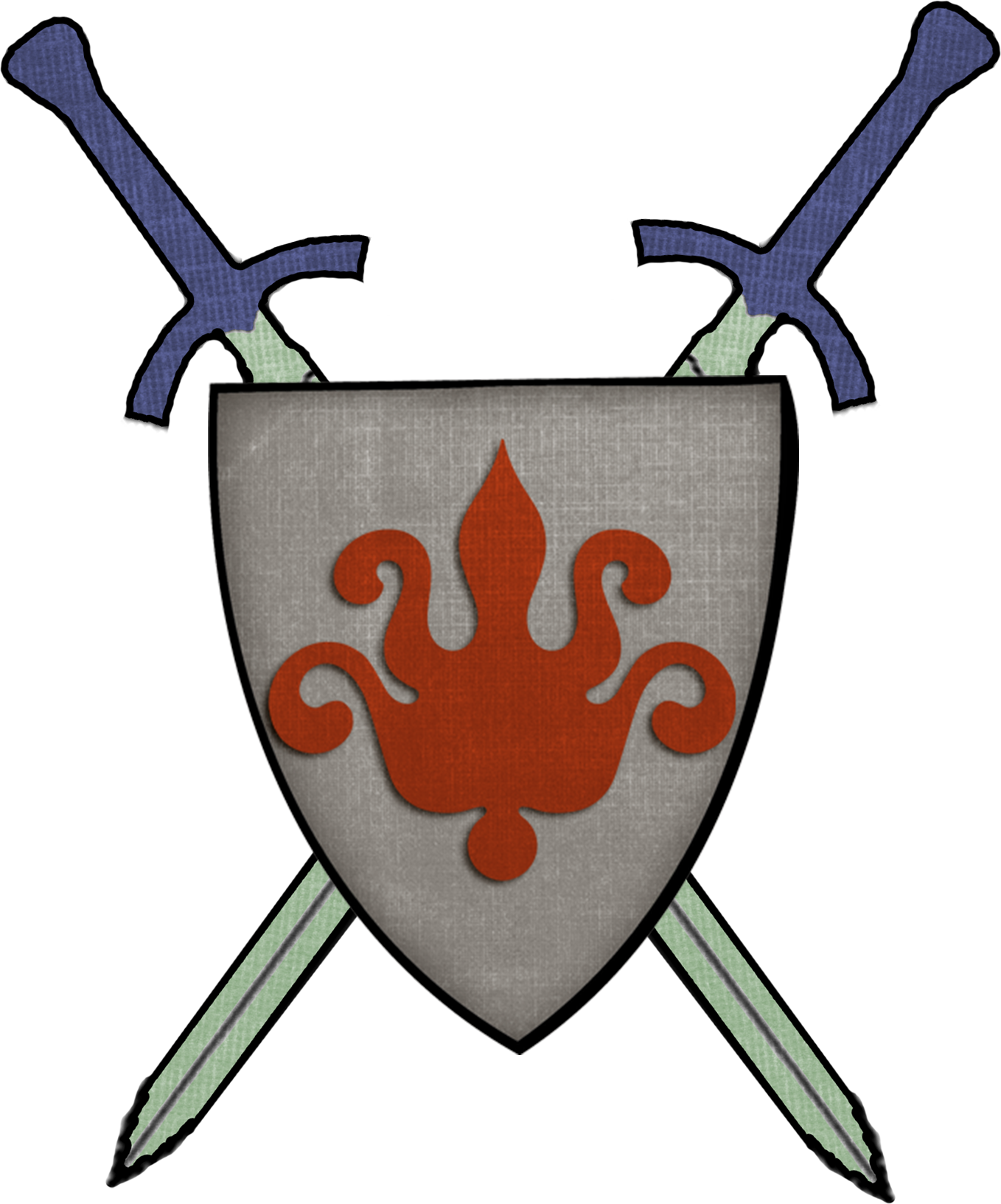 Shield Middle Ages Knight Sword Clip Art - Shield Middle Ages Knight Sword Clip Art (1358x1633)