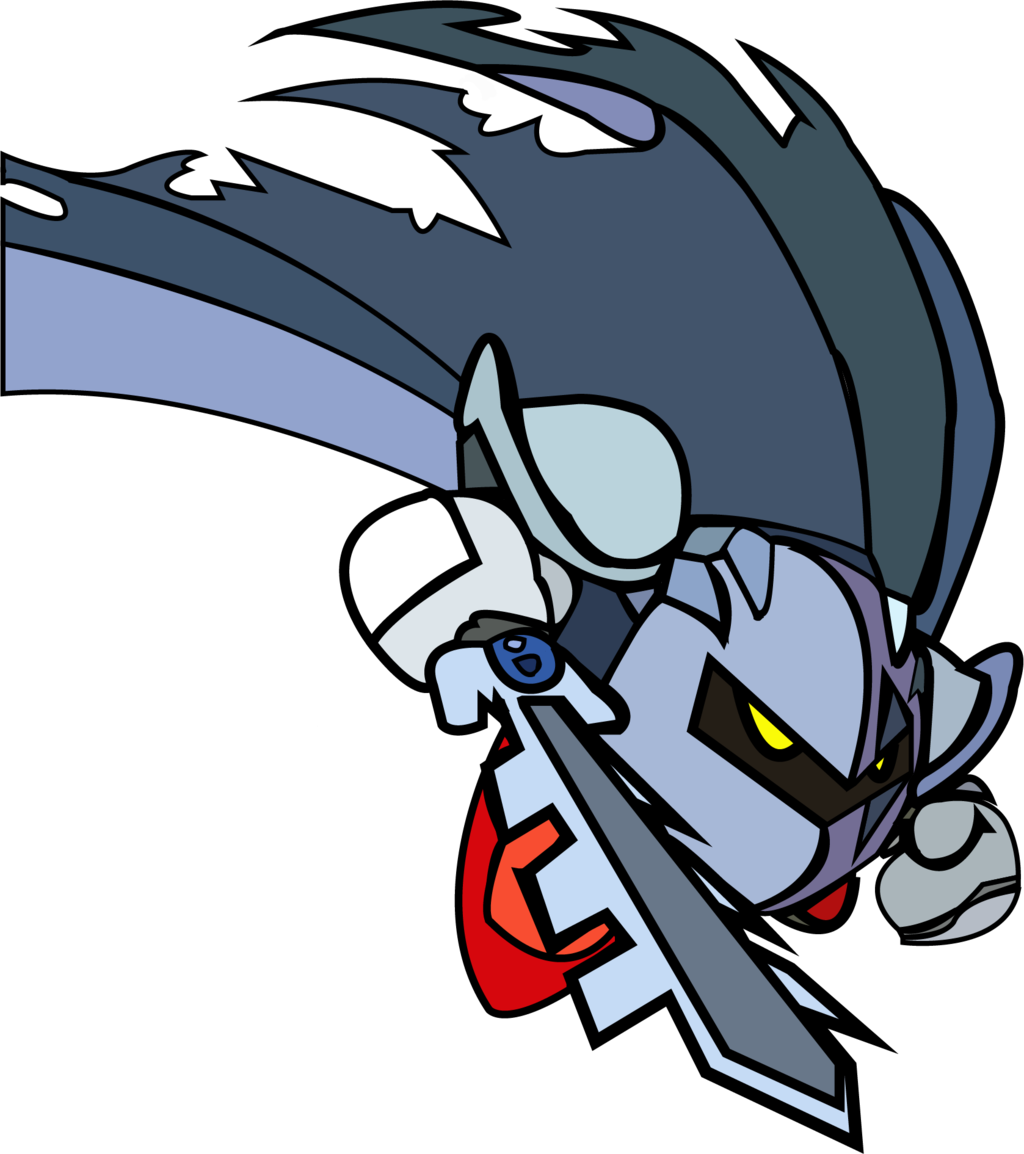 Dark Meta Knight Trace Thing By Gaming-stickguy - Meta Knight (1024x1154)