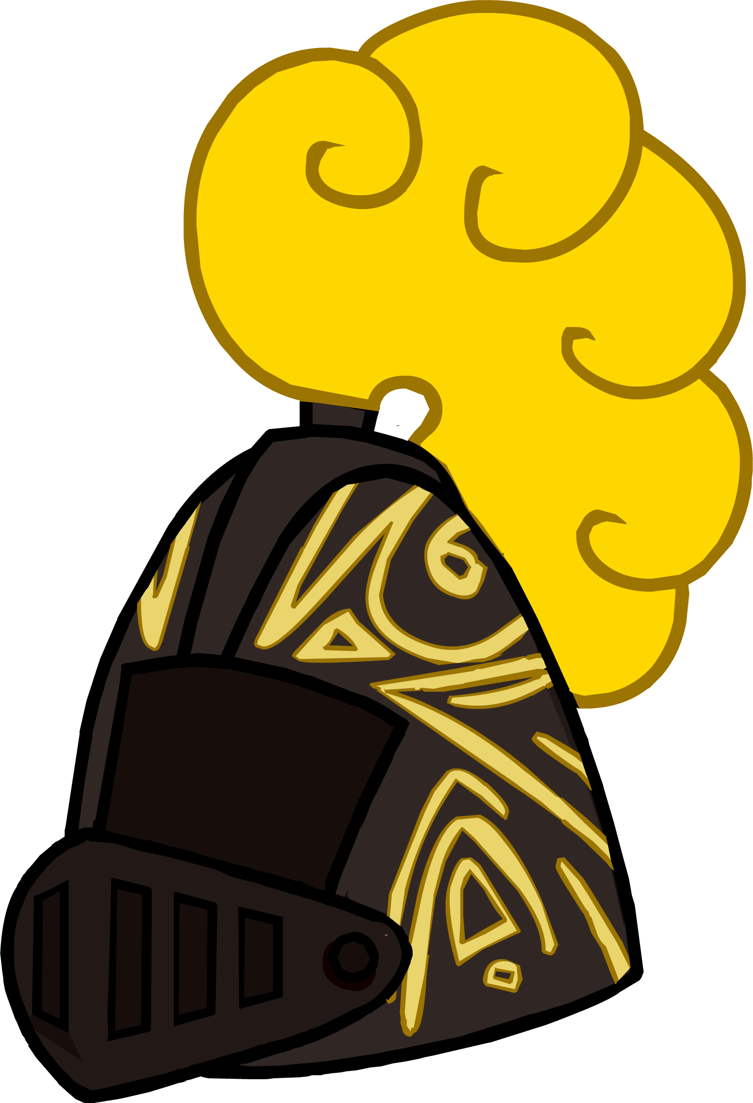 Knightly Helmet - Clip Art (1519x2226)