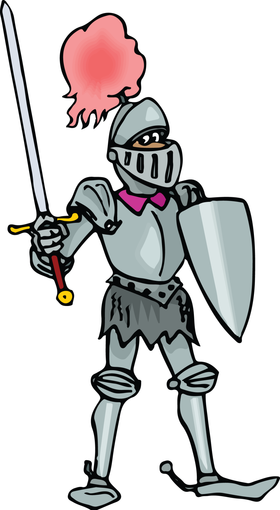 Knight Middle Ages Clip Art - Knight Middle Ages Clip Art (934x1700)