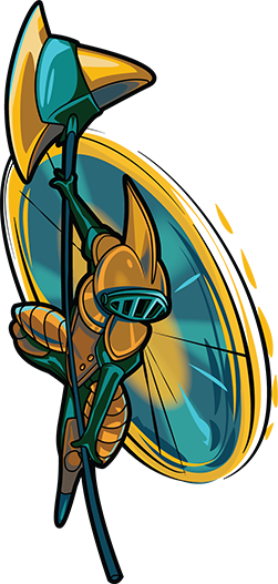 Shovel Knight - Shovel Knight Fan Art Mr Hat (251x527)