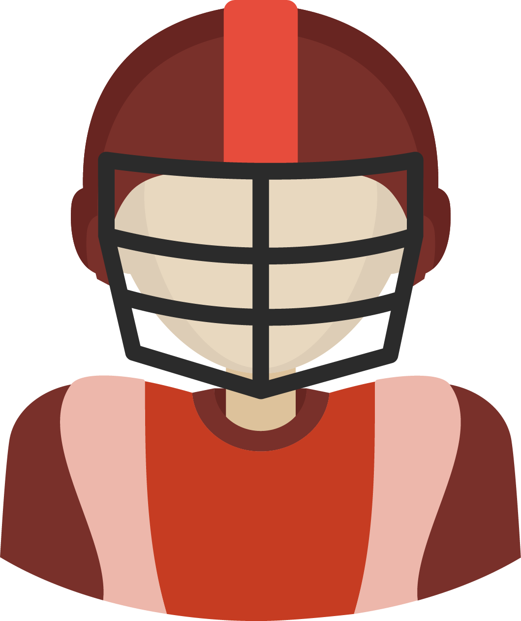 The Knights - American Football Player Icon (1059x1261)