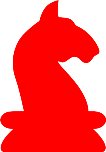 Red Knight Icon - Red Knight Chess Piece (512x512)