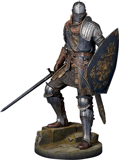 Dark Souls Oscar Knight Of Astora 16th Scale Statue - Dark Souls Knight Of Astora (480x643)