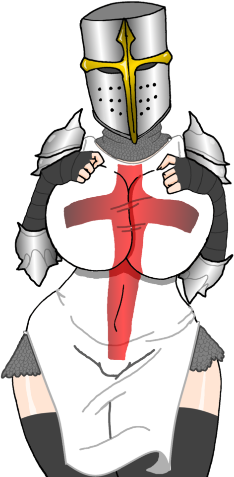 Crusader-chan Armor By Bloodyshanglong - Art (762x1048)