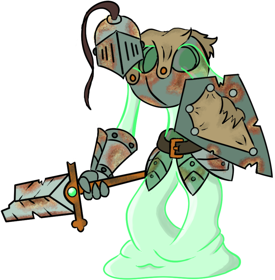 Ooze Knight By Crimsbacon - Ooze Knight By Crimsbacon (884x904)