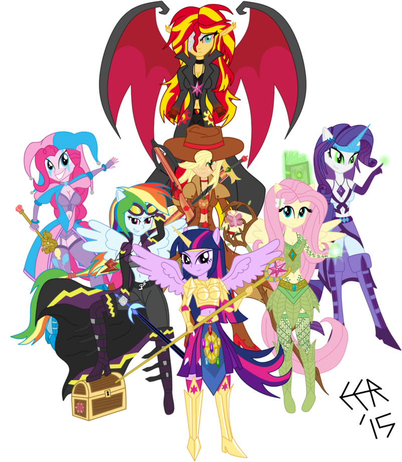 The Knights Of Harmony By E E R - Elements Knight Harmony (1024x982)