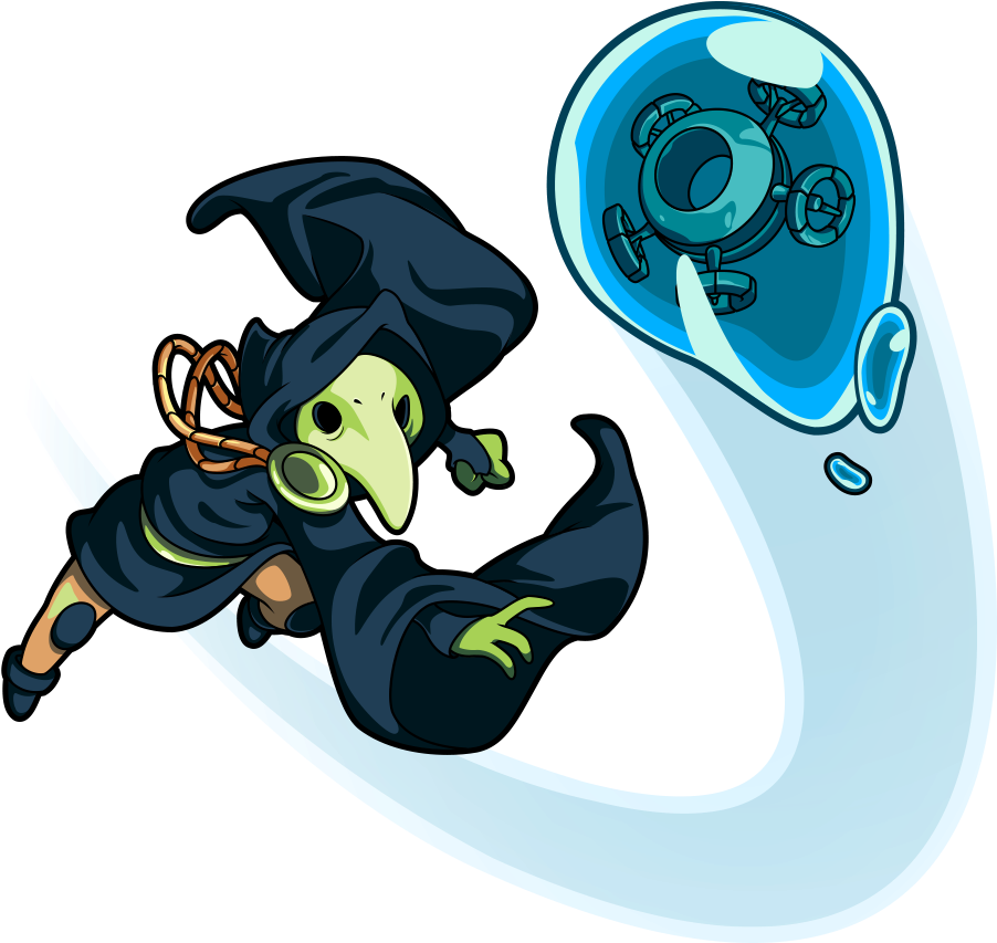 Plagueknight007 - Shovel Knight Plague Of Shadows Art (1000x953)