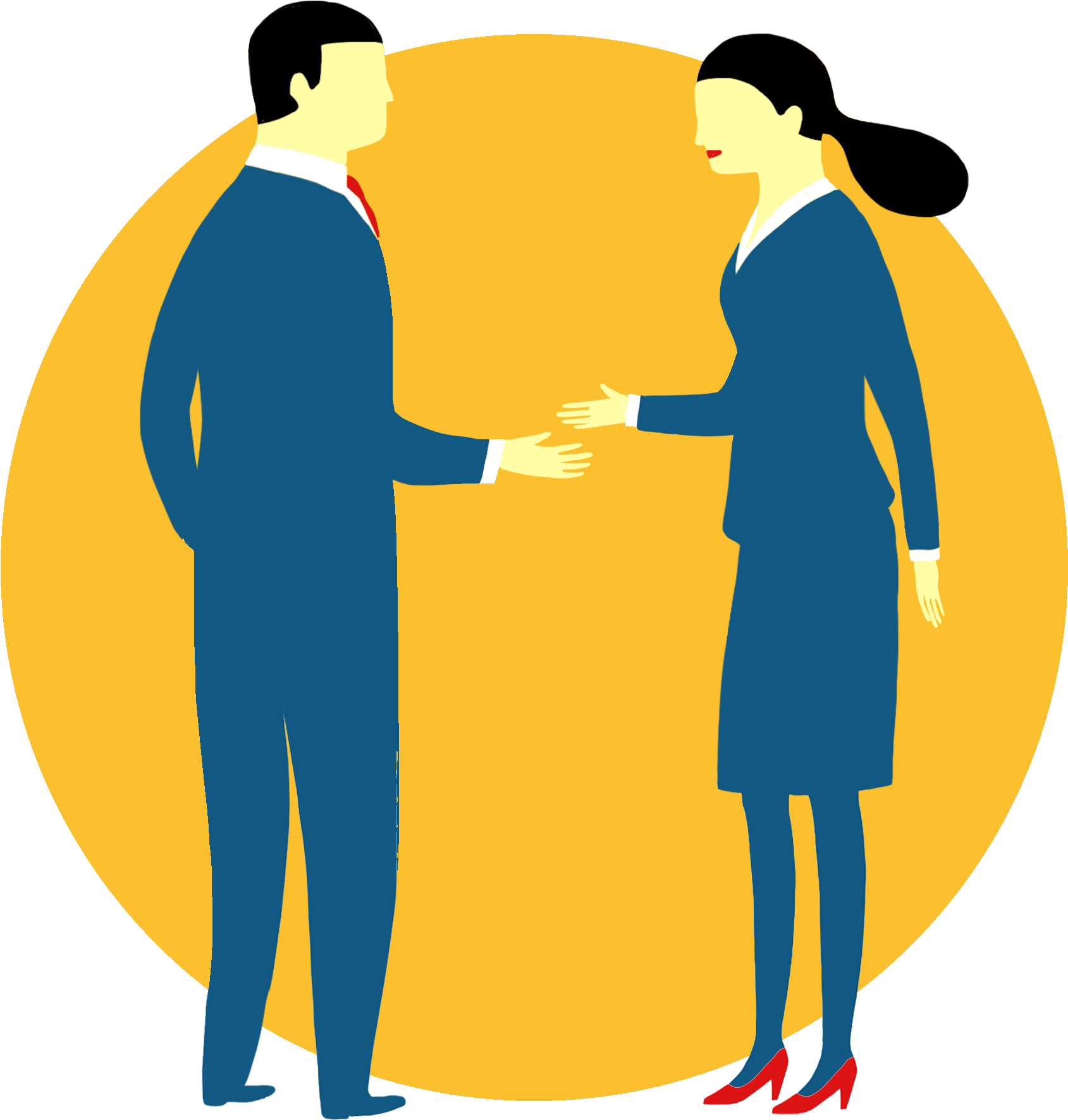 Partners Cliparts - Management Consultant Clipart (1741x2095)