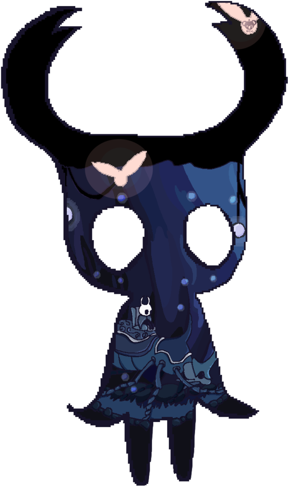 Hollow Knight By Goldfish-rose - Hollow Knight Pixel Art (791x1011)