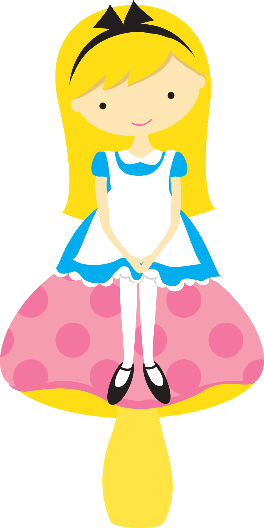 Alice In Wonderland Clip Art (900x1797)