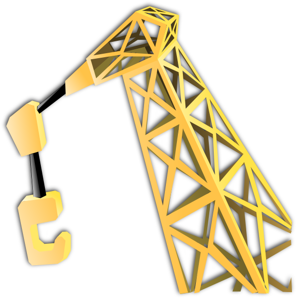 Crane Clipart (714x720)