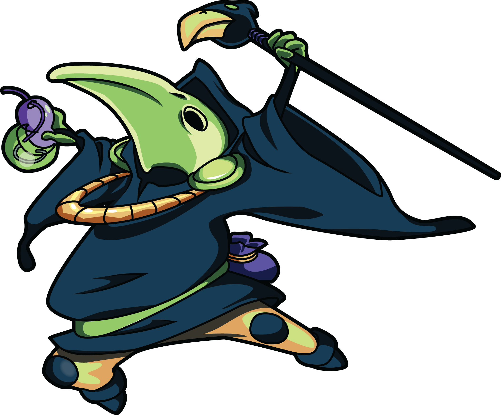 Â - Shovel Knight Plague Knight (2105x1742)