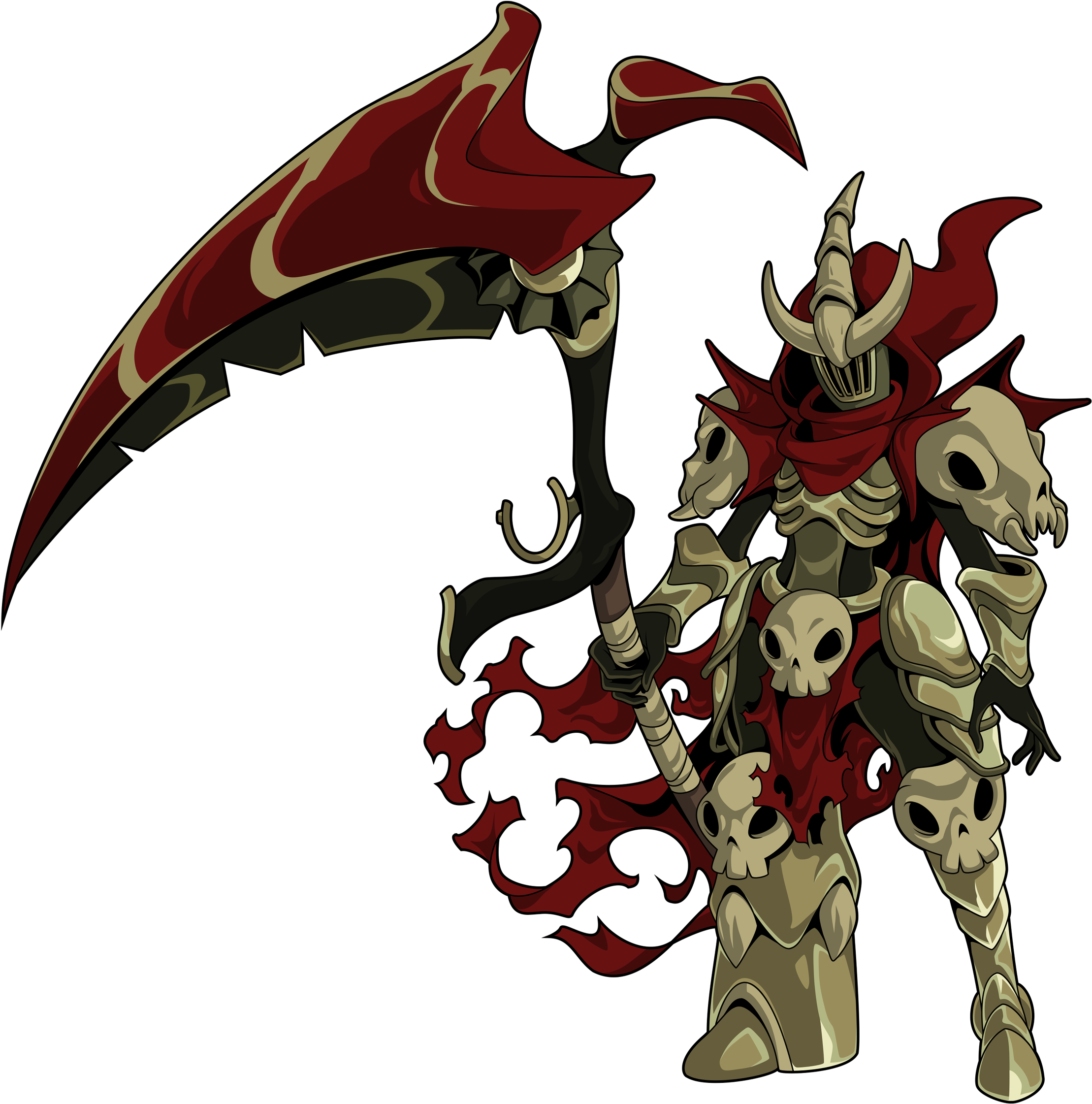 Announcementthe Specter Knight Amiibo Armor Has Been - Shovel Knight King Of Cards (2226x2250)