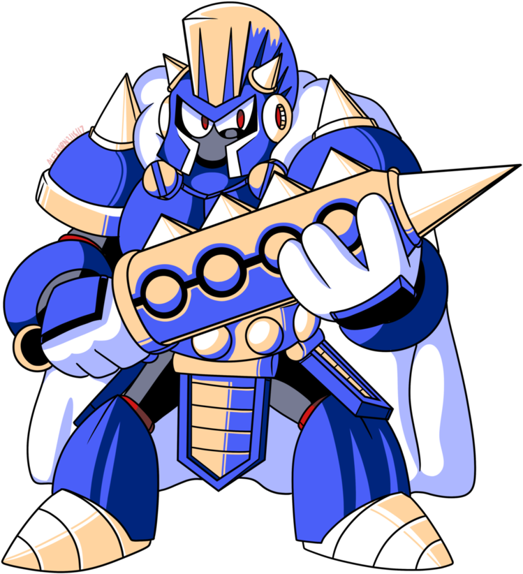 Mega Man Unleashed - Mega Man Rock Force (886x902)