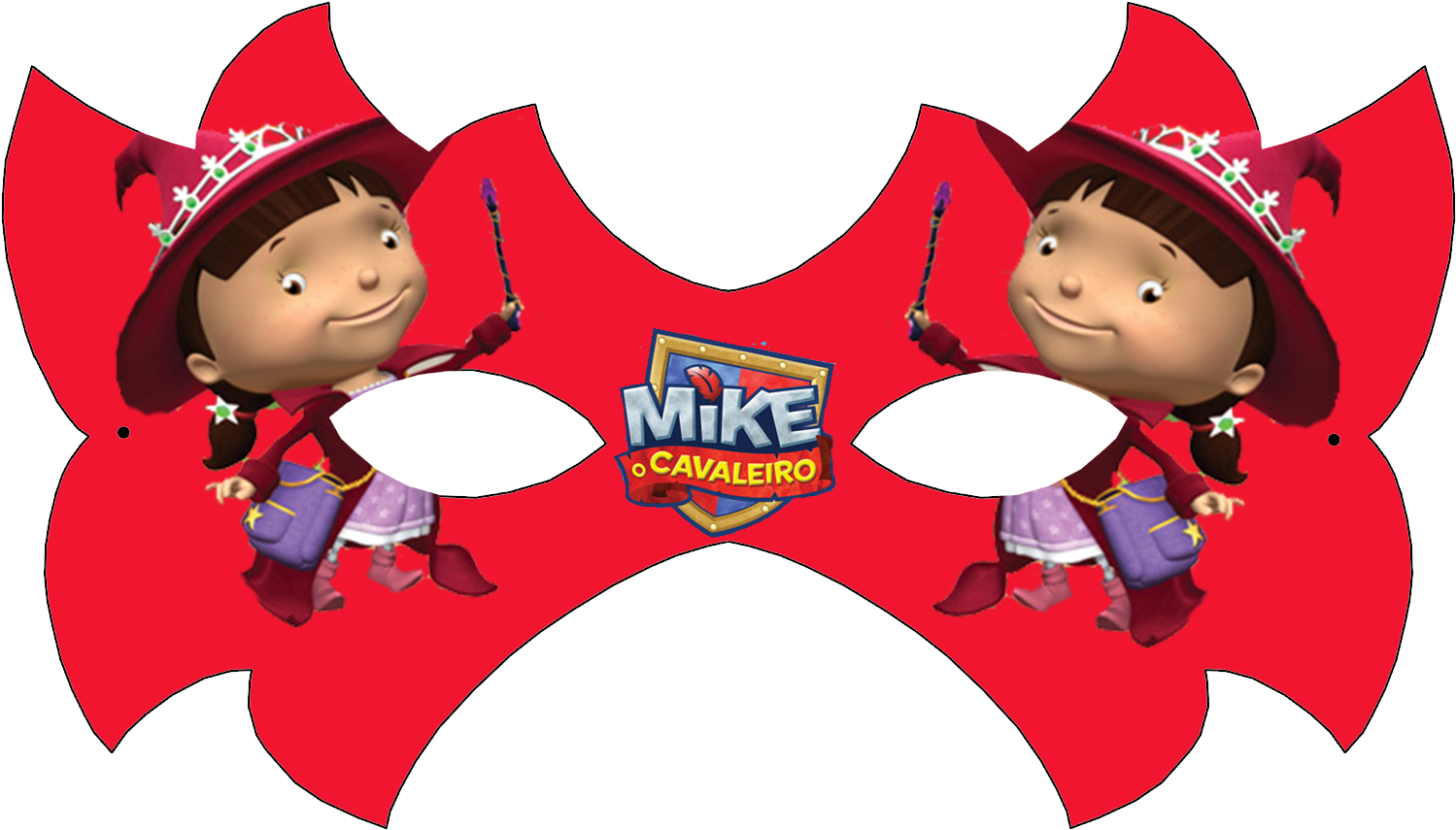 Mike The Knight Printables Mask Clipart - Mike The Knight (1600x966)