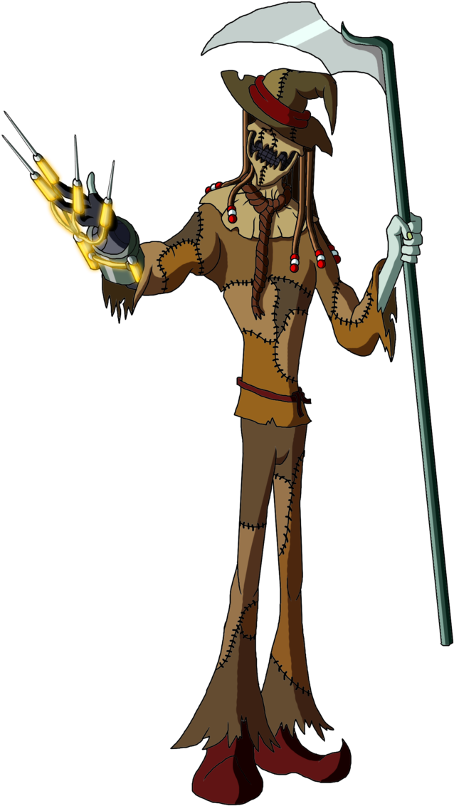 The Scarecrow By Moheart7 - Scarecrow Comic Transparent (688x1162)