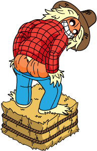 Moons Over My Scarecrow - Cartoon (460x460)