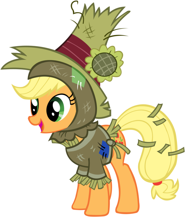 Did I Skeered Ya By Star-burn - Applejack (1024x1024)