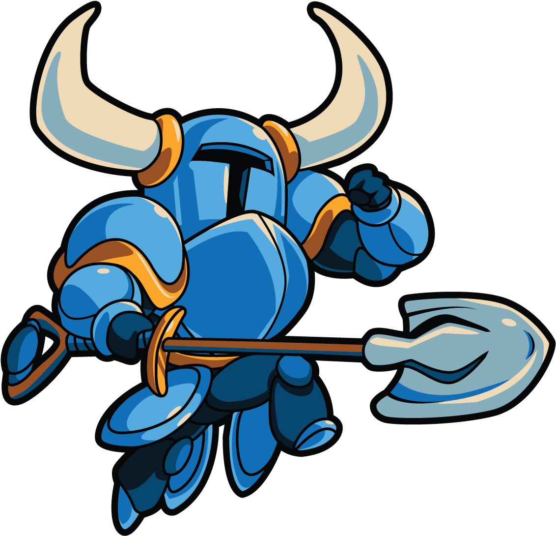 Shovel Knight - Shovel Knight No Background (1191x1185)