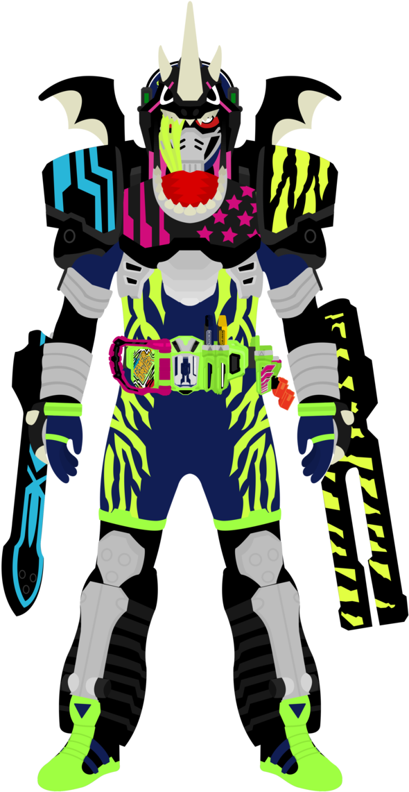 Kamen Rider Snipe Lv5 Drago Knight Hunter Z By Raidenzein - Kamen Rider Brave (642x1243)