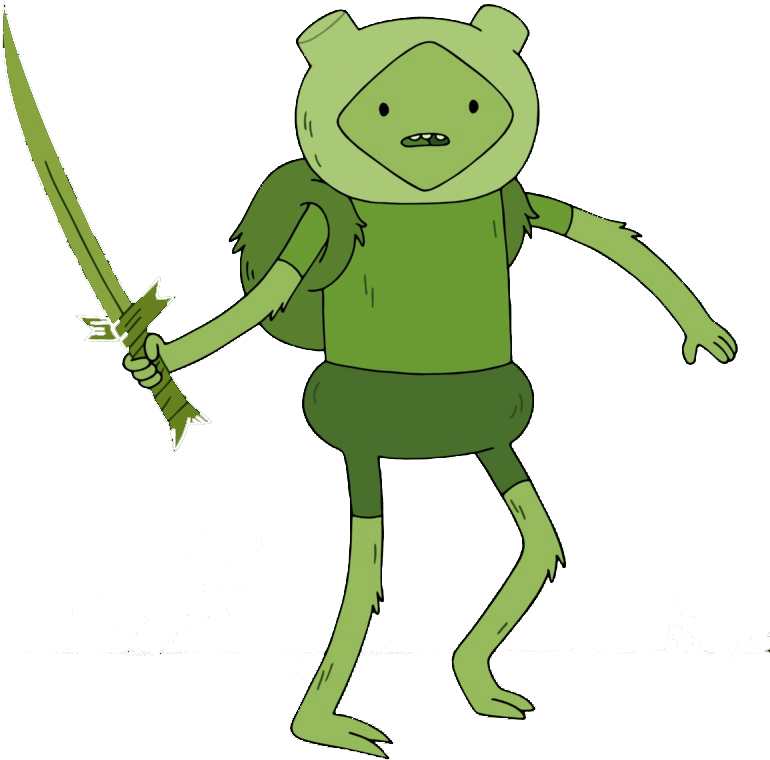 Debut - Adventure Time Grass Finn (798x816)