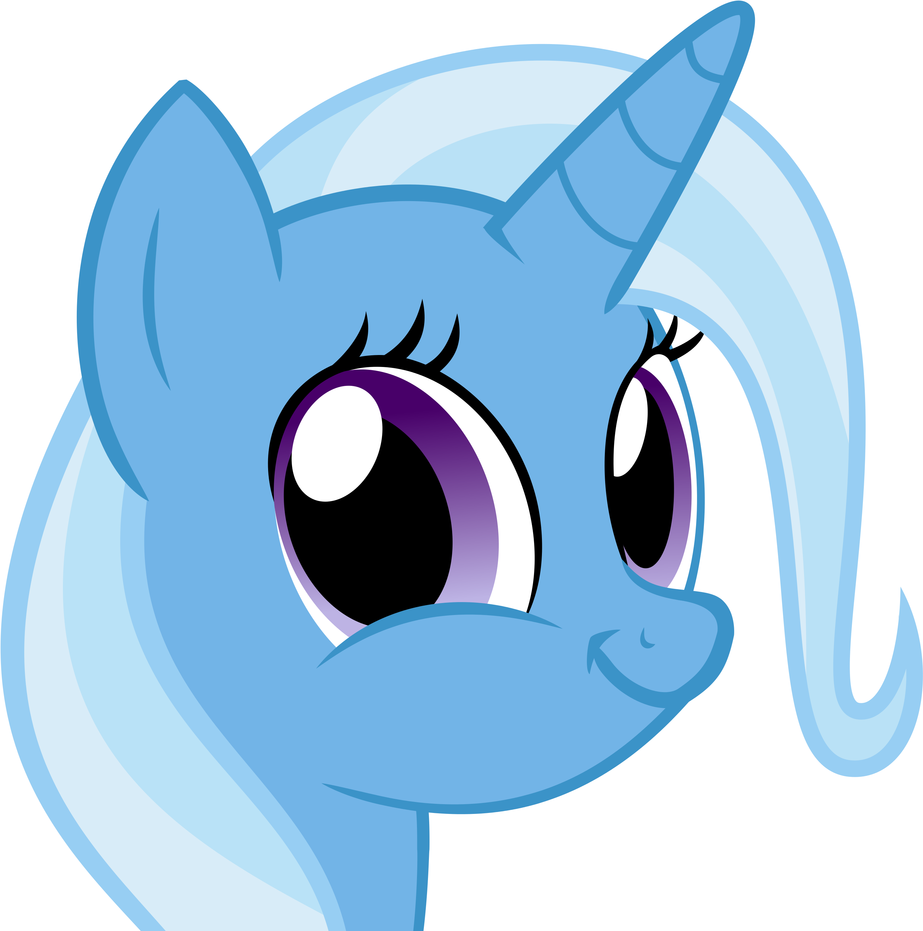 You Came To The Great And Powerful Neighborhood, Motherfucker - Trixie Lulamoon Smile (3000x3000)