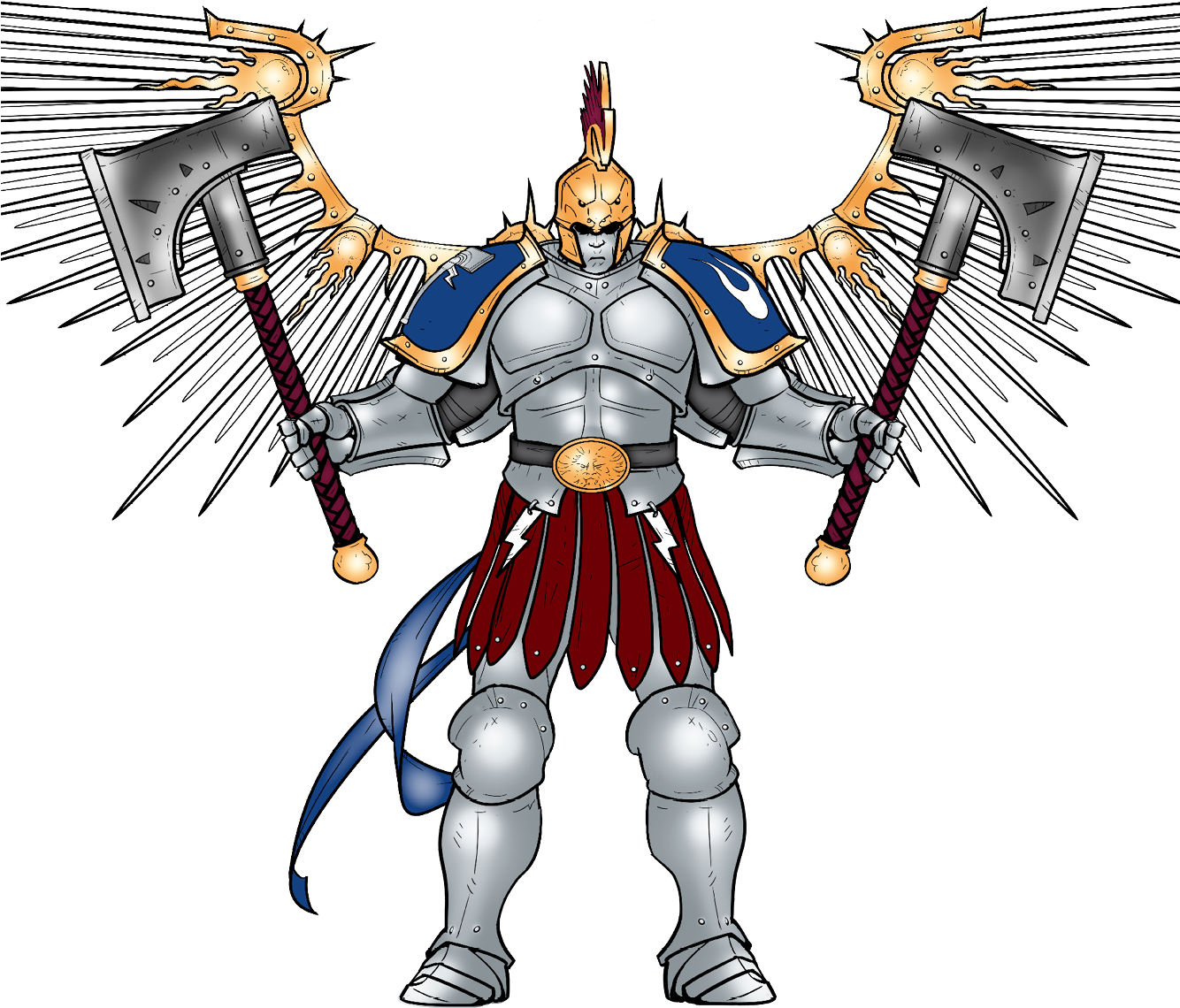 Stormcast Eternals - Age Of Sigmar Hallowed Knights (1333x1266)