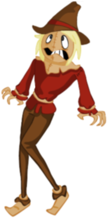 Batman Tas Scarecrow - Cartoon (348x426)
