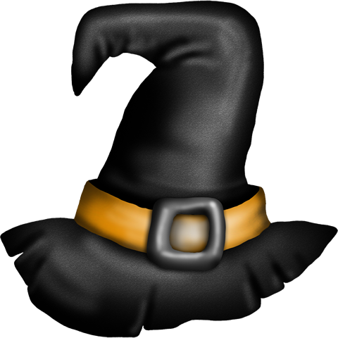 Hat-004 - Chapeau De Sorcier Png (480x480)