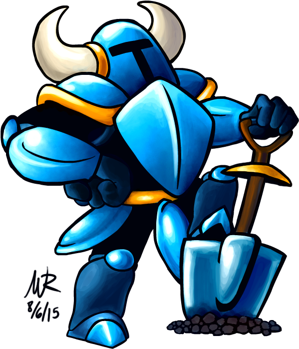 Shovel Knight For Smash By Marioshi64 - January 22 (719x719)